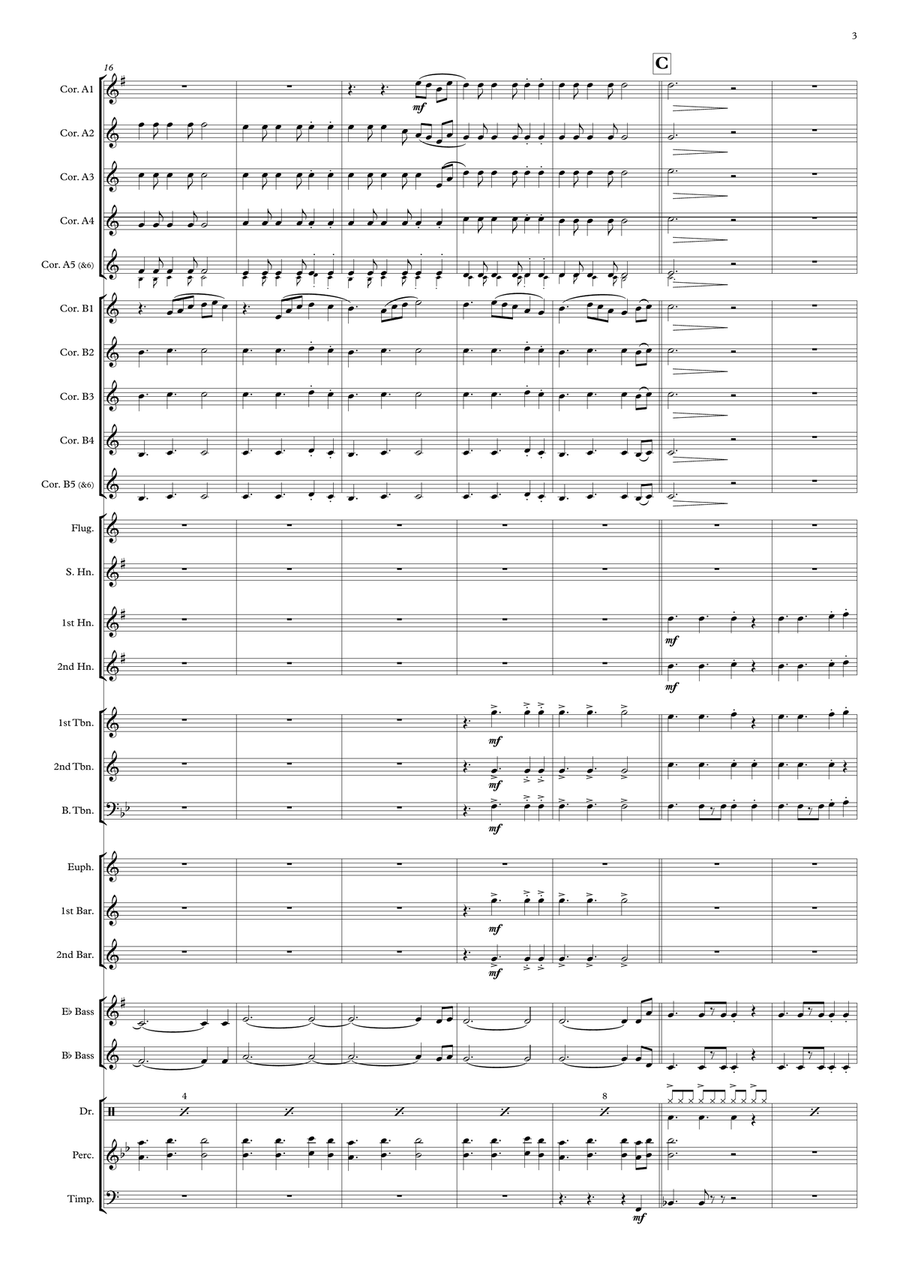 North Pole Express by David Holt Brass Band - Digital Sheet Music page 5