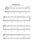 Sonatina in G
