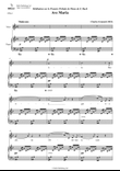 Ave Maria (Original key. F Major)