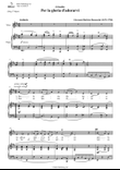 Per la gloria d'adorarvi (D Major)