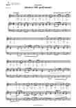 Quanto a folle quell'amante (Original key. F Major)