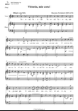 Vittoria, mio core! (Original key. C Major)