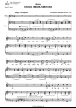 Danza, danza, fanciulla (B-flat minor)