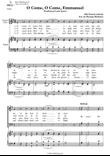 O come, O Come, Emmanuel! (Choir) (Original key. E minor)