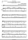 J'entends la-bas dans la plaine (Original key. A Major)