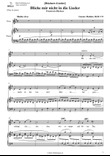 Blicke mir nicht in die Lieder (G Major)