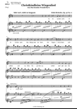 Christkindleins Wiegenlied, Op. 42 No. 2 (Original key. E minor)