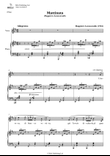 Mattinata (Original key. D Major)