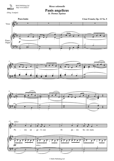 Panis Angelicus (G Major)