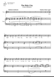 The Holy City (Original key. B-flat Major)