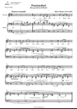 Passionslied (E minor)