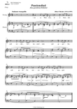 Passionslied (Original key. G minor)