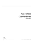 Obsidian Scree for solo piano