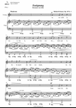 Zueignung, Op. 10 No. 1 (Original key. C Major)