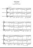 Danny Boy - Easy Clarinet Trio
