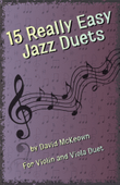 15 Really Easy Jazz Duets for Violin and Viola Duet mini preview