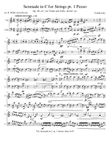 Serenade in C for Strings part 1 Tchaikovsky for Violin & Cello Duet Easier