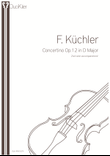 Küchler - Concertino Op. 12 in D Major, 2nd violin accompaniment