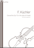 Küchler - Concertino Op. 15 In the Style of Vivaldi, 2nd violin accompaniment