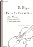 Elgar - 3 pieces for Two Violins, 2nd violin accompaniments