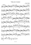 Valse in A minor
