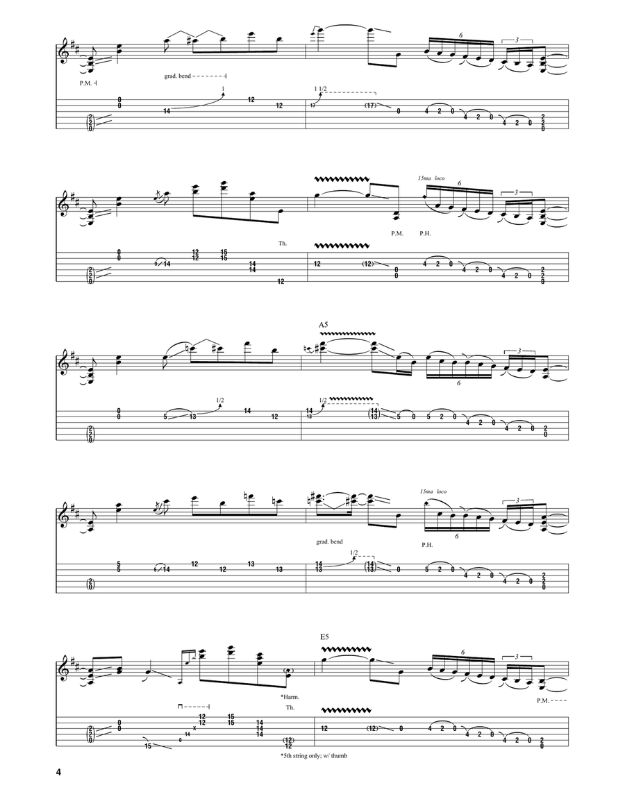 Jibboom Jibboom Guitar Tablature scores gallery preview page 4