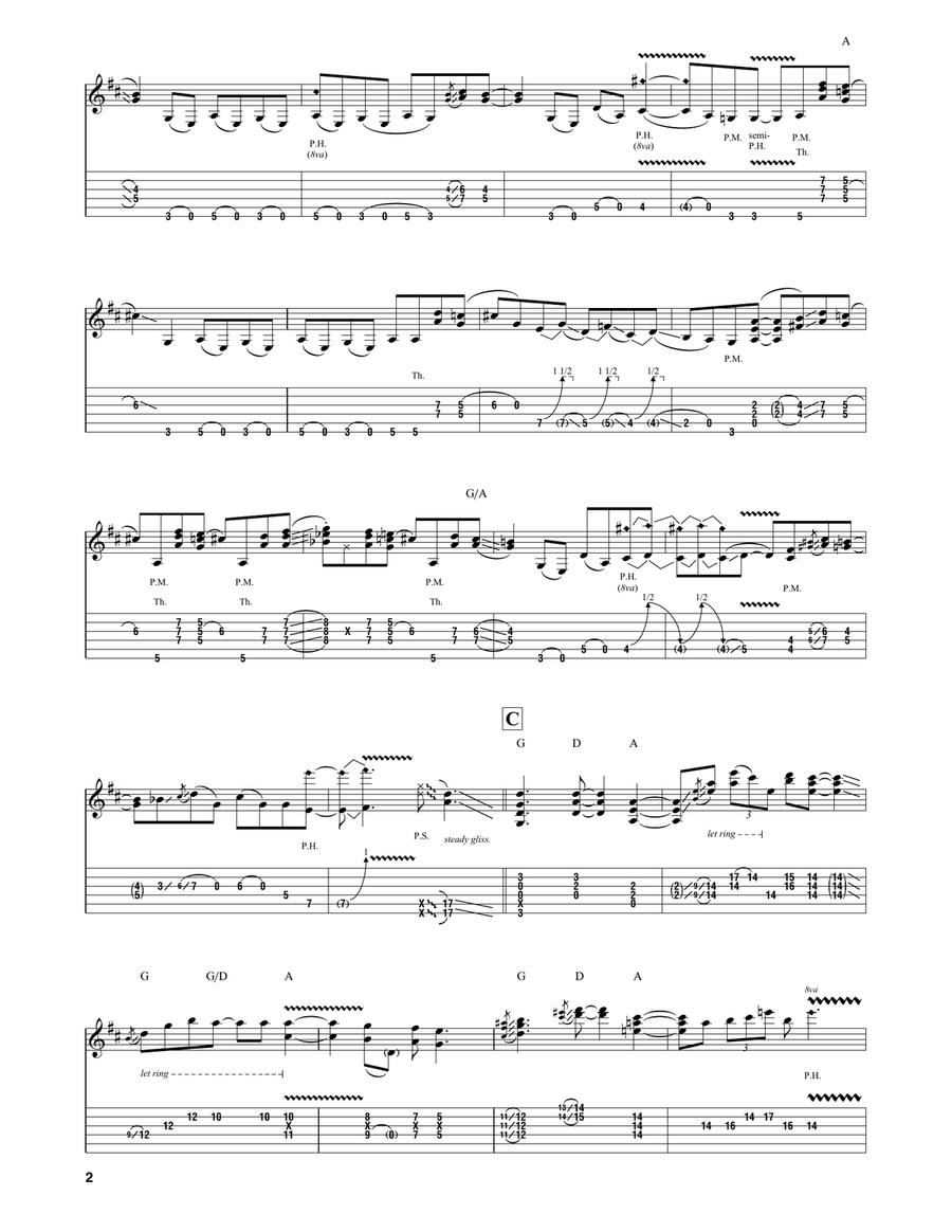 Juice Juice Guitar Tablature scores gallery preview page 2