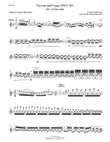 Toccata And Fugue for solo violin BWV 565 (in d minor)