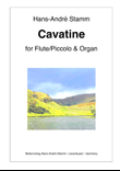 Cavatine for Flute and Organ
