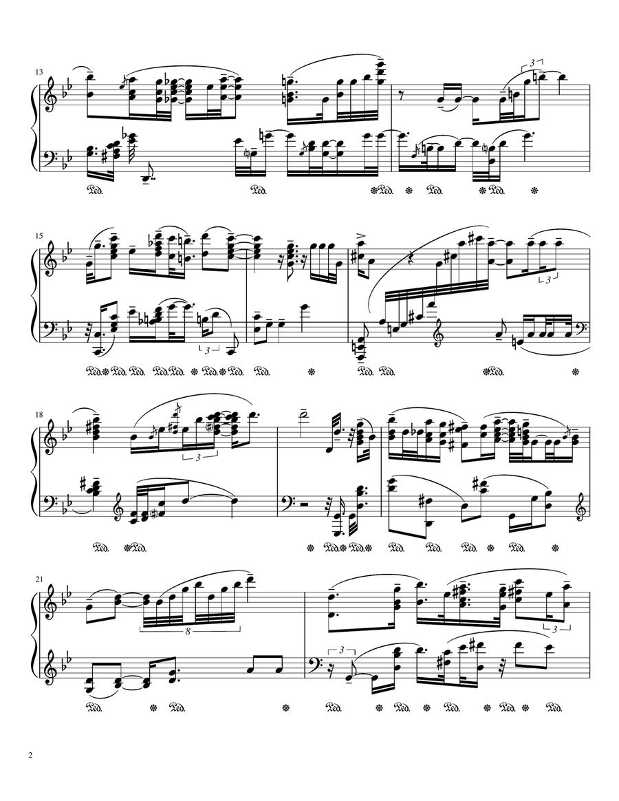 Sunrise, Sunset Piano Solo scores gallery preview page 2