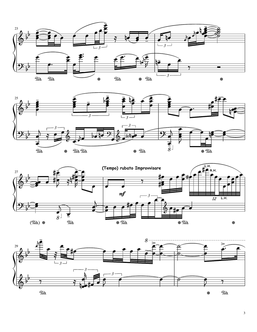 Sunrise, Sunset Piano Solo scores gallery preview page 3