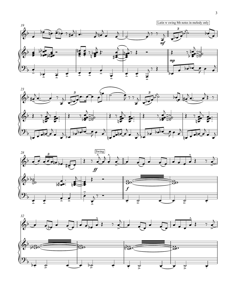 A Night In Tunisia Piano Method scores gallery preview page 3
