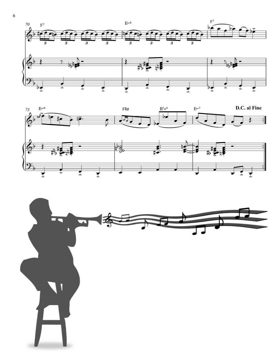 A Night In Tunisia Piano Method scores gallery preview page 6