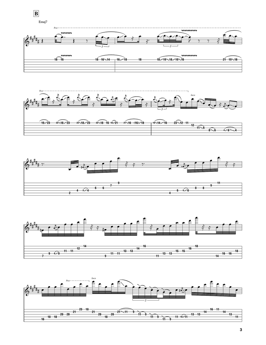 K'm-Pee-Du-Wee K'm-Pee-Du-Wee Guitar Tablature scores gallery preview page 3