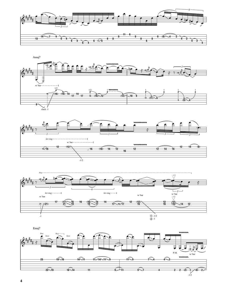 K'm-Pee-Du-Wee K'm-Pee-Du-Wee Guitar Tablature scores gallery preview page 4