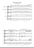 Air on the G string - Brass Quintet