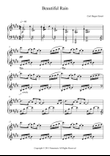 Beautiful Rain - Piano Melancolía