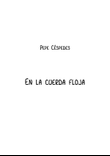 En la cuerda floja