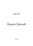 Parson's Farewell - arrangement for piano with My Lady Cullen