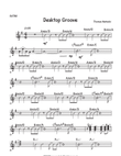Desktop Grove for big band guitar