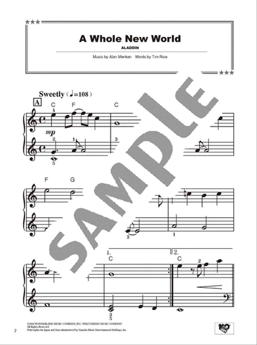 Disney Best Hit 10 Entry Level/English Version Voice scores gallery preview page 3