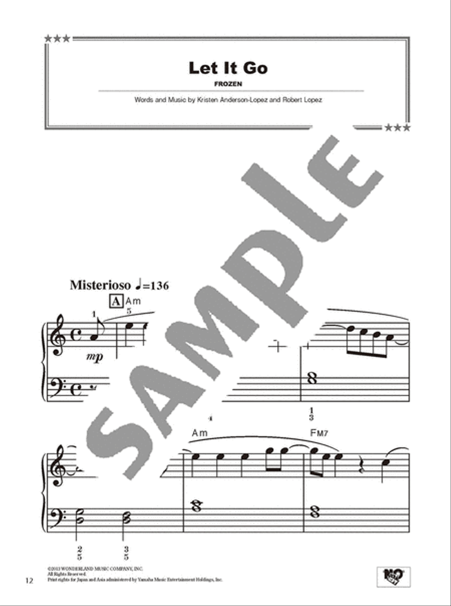 Disney Best Hit 10 Entry Level/English Version Voice scores gallery preview page 6