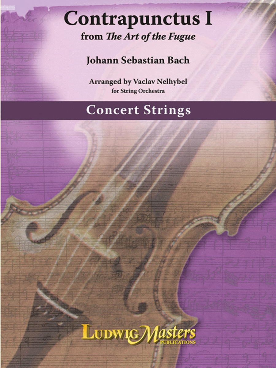 Contrapunctus 1 Contrapunctus 1 String Orchestra scores gallery preview page 1