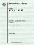Die Fledermaus (The Bat) (complete opera)