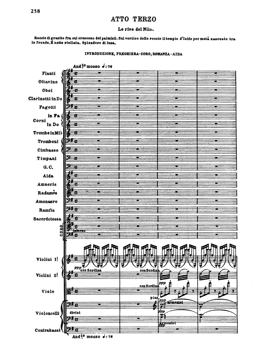 Aida (complete) Aida (complete) Chamber Orchestra scores gallery preview page 9