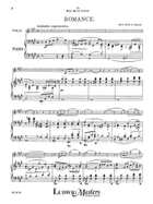 Romance Violin Solo scores gallery preview page 4