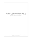 Aaron Corley: Piano Composition No. 1