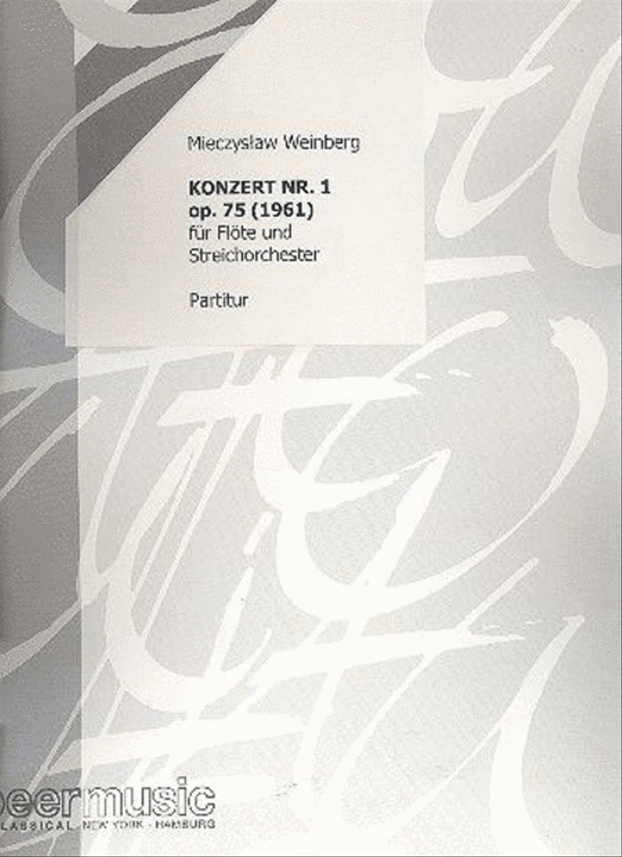 Konzert Nr. 1 Op. 75 String Orchestra scores gallery preview page 1