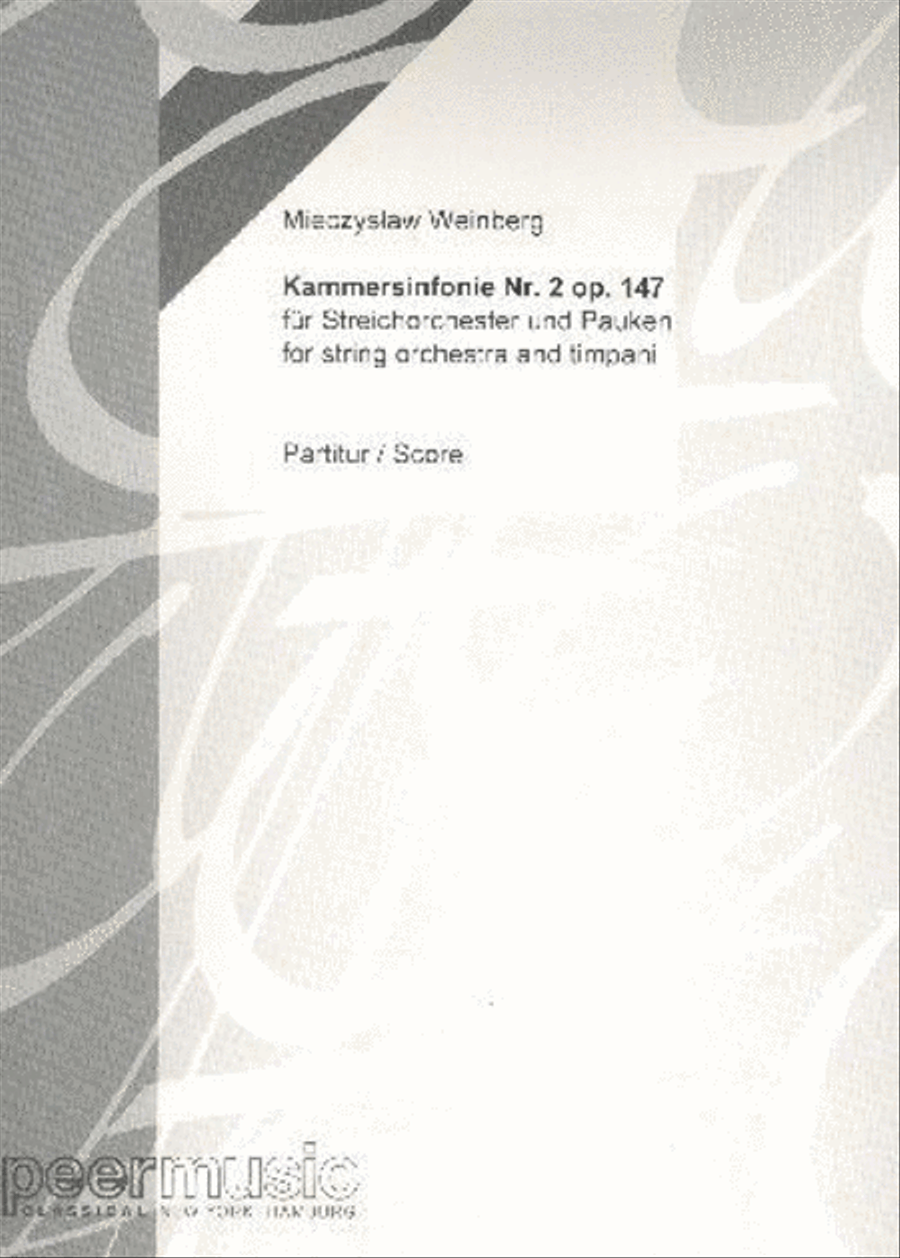 Kammersinfonie Nr. 2 Op. 147 String Orchestra scores gallery preview page 1