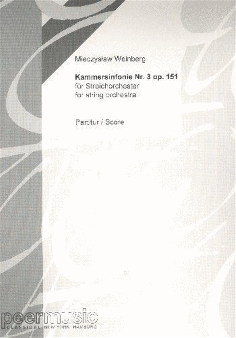 Kammersinfonie Nr. 2 Op. 151 String Orchestra scores gallery preview page 1